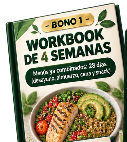 Portada del bono 1: Workbook de 4 Semanas